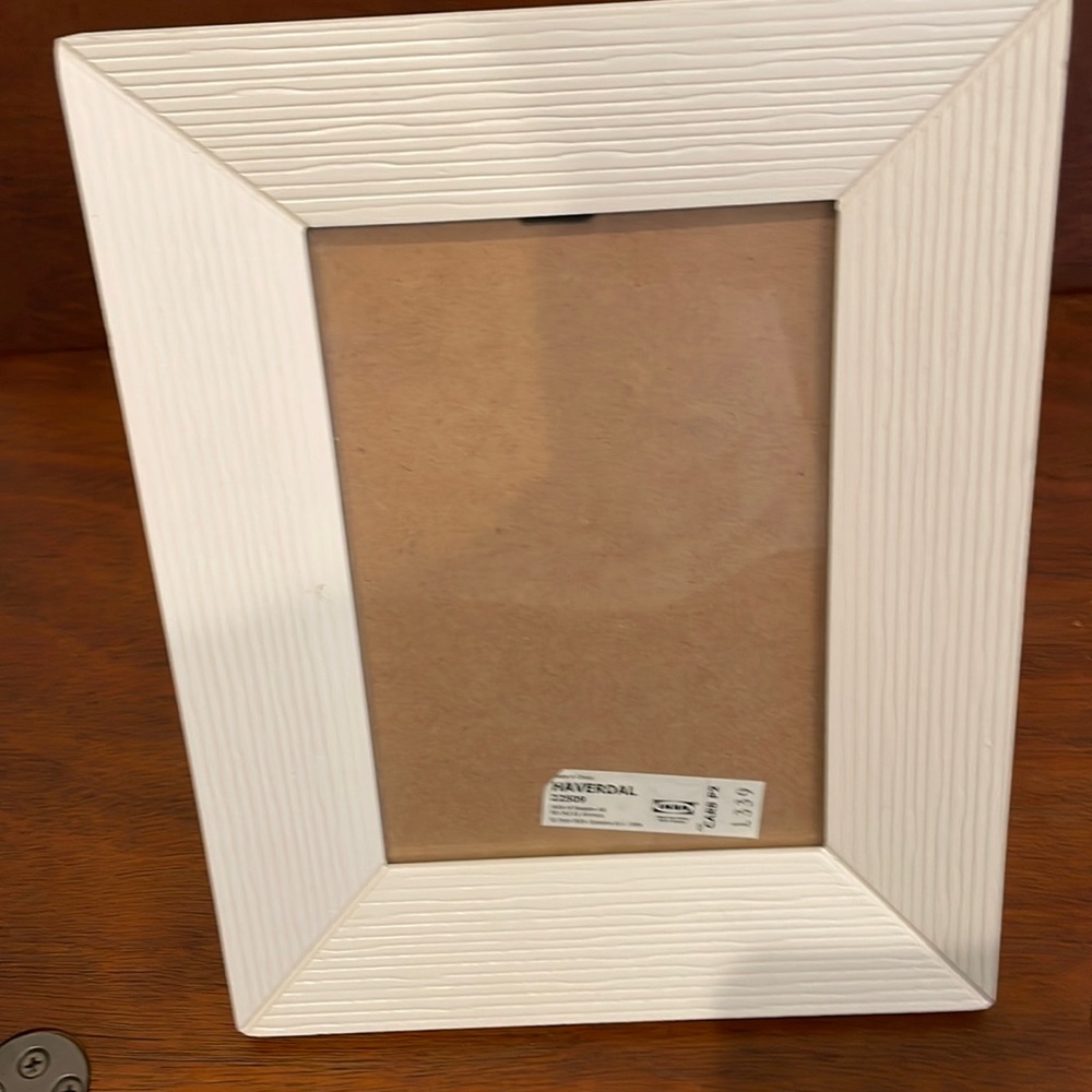 IKEA  wood like picture frame  4” by 6”